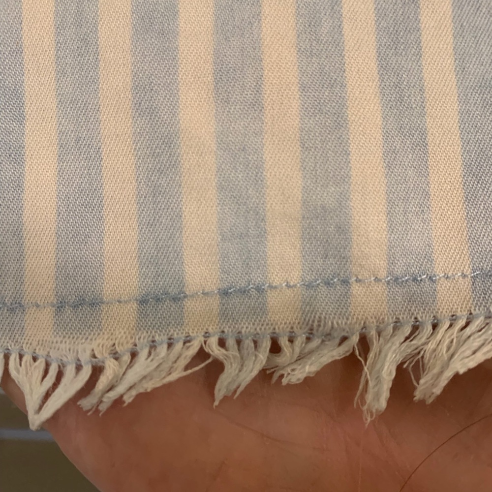 The Southern Shirt Company Light Blue & White Sleeveless Striped Midi Dress - Picture 6 of 12